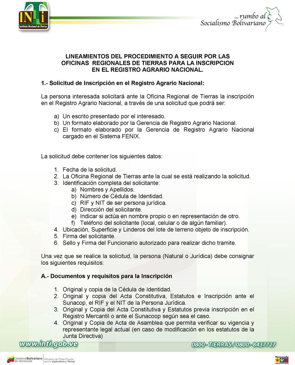 Titulo de propiedad expedido por el registro agrario nacional