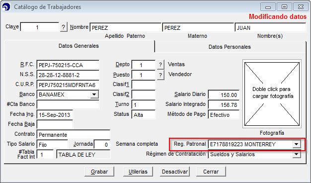 Registro patronal por internet