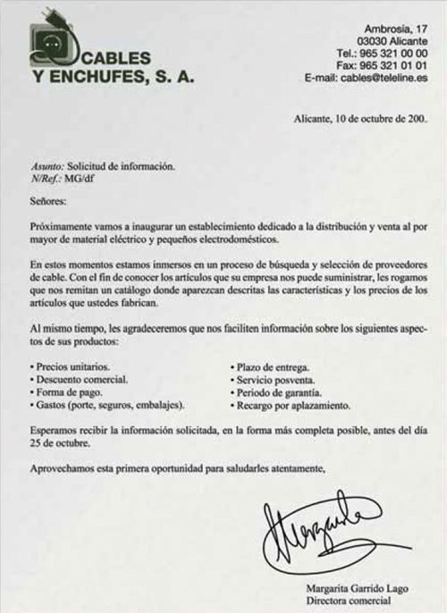 Carta de solicitud de prestamo