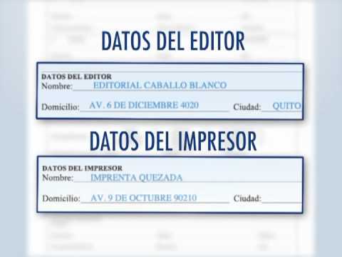 Registro de obras literarias