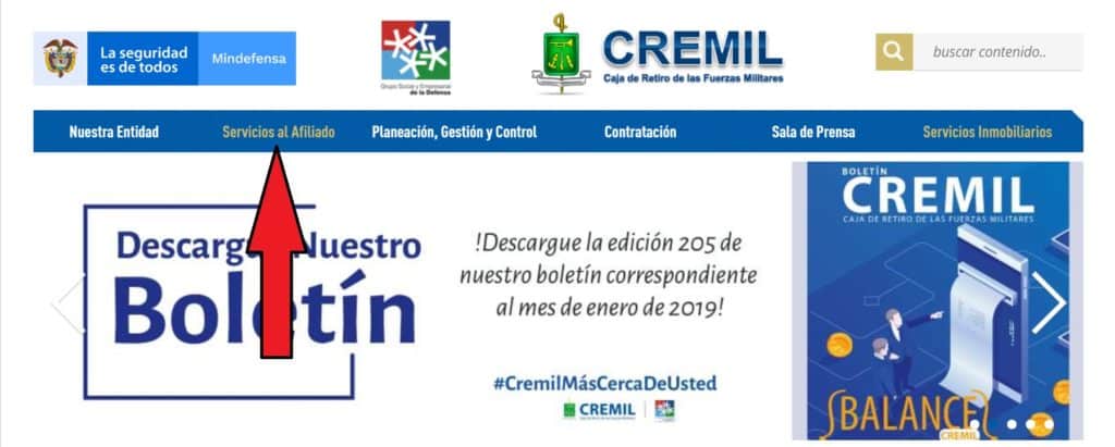 Caja de retiro de las fuerzas militares