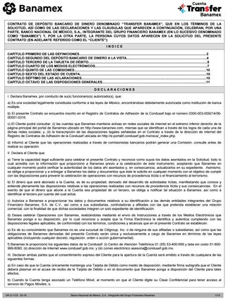 Contrato de deposito bancario