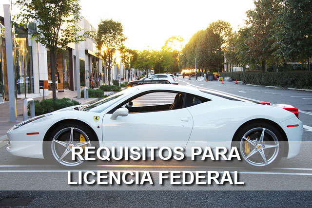 Renovacion de licencia federal