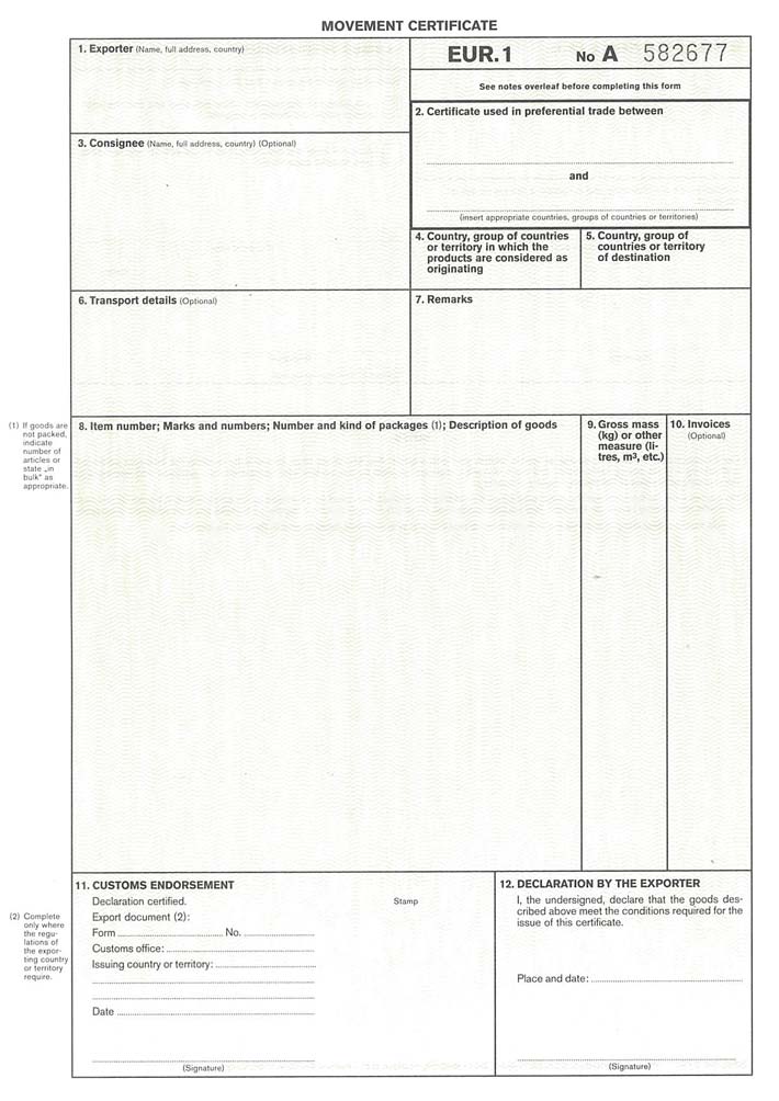 Documentos de exportacion en colombia