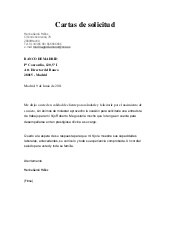 Carta para solicitar una entrevista