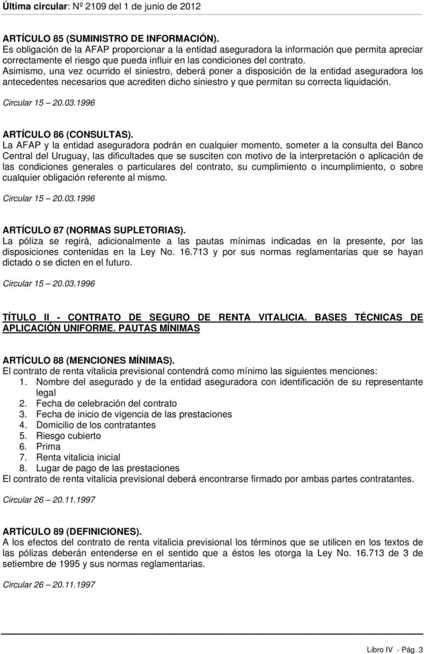 Ejemplo de contrato de renta vitalicia