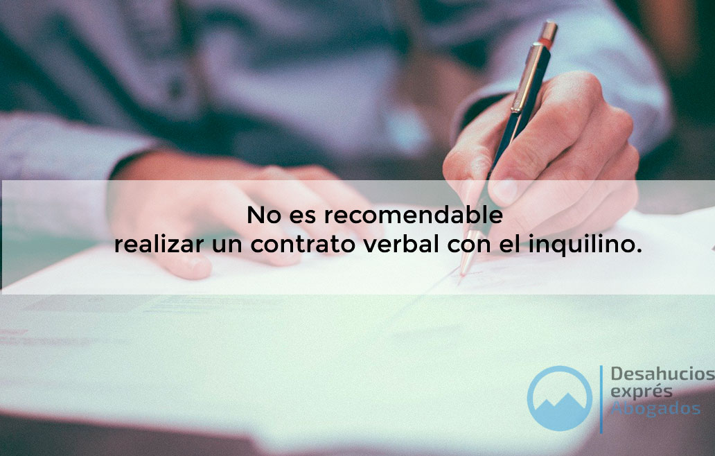 Como sacar a un inquilino sin contrato