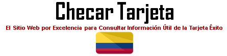 Extracto de la tarjeta exito