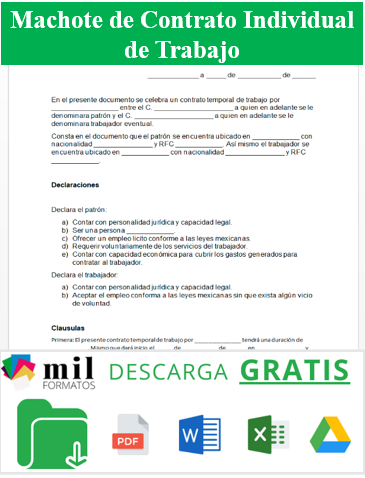 Plantilla de contrato de servicios