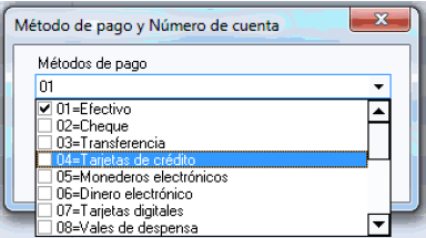 Metodo de pago 01