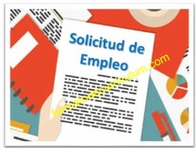Solicitud de empleo elementos