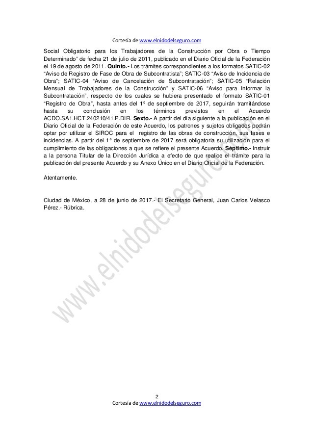 Como registrar una obra en siroc