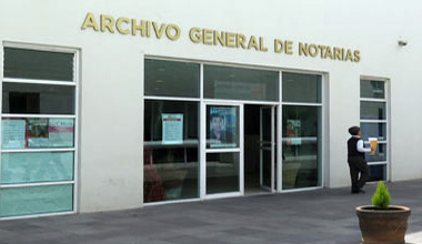 Registro general de notarias