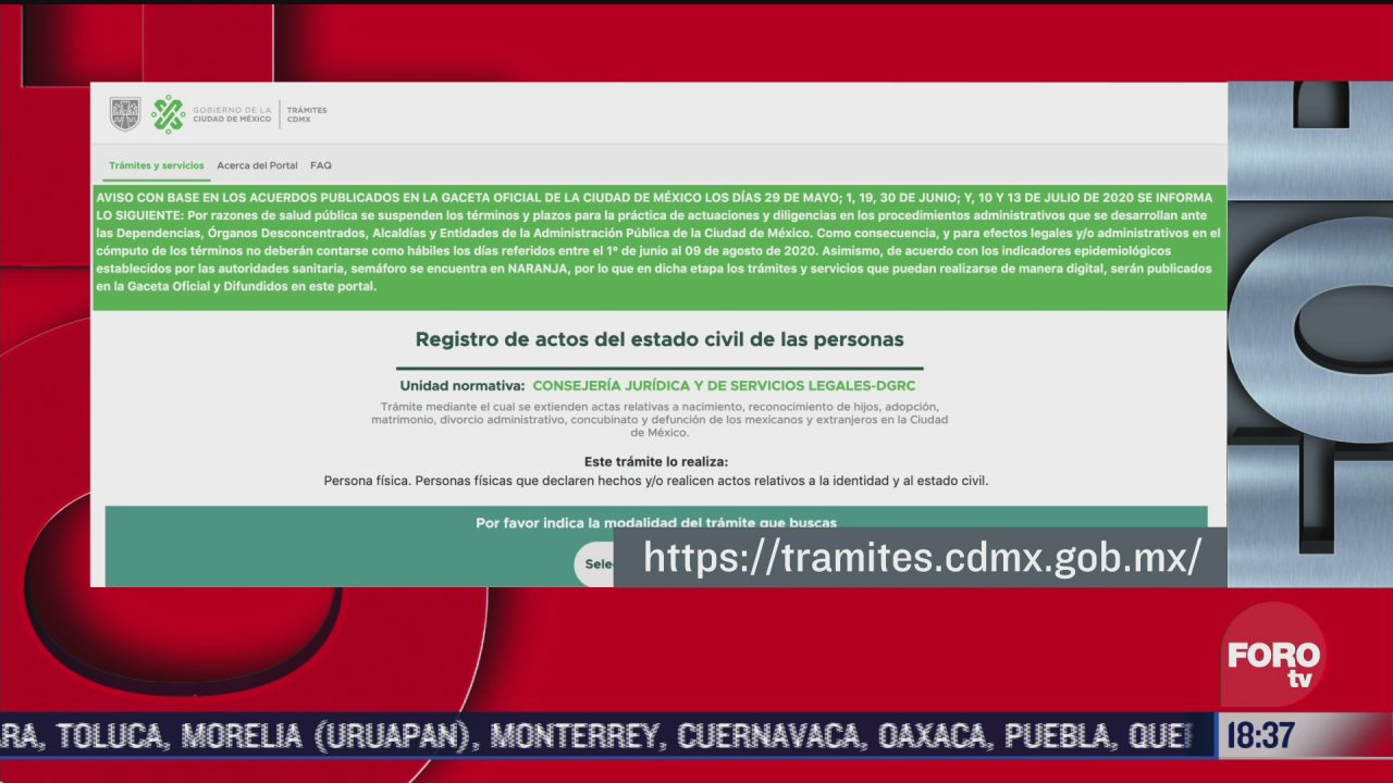 Registro civil puebla en linea