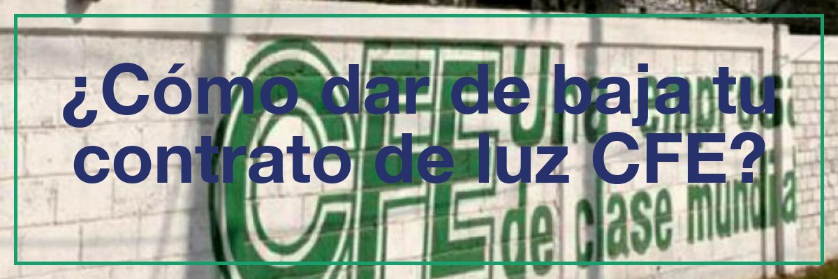 Contrato de luz cfe en linea