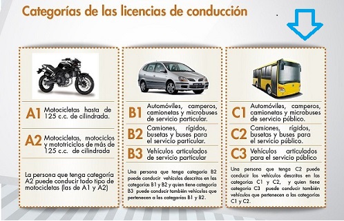 Categoria c1 licencia de conduccion